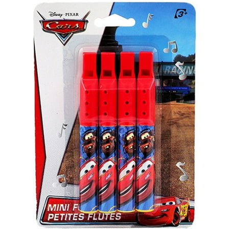 Disney Car 4 Mini Flutes Party Favors Pack