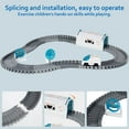 thumbnail image 4 of 127Pcs Space Railway Track Car Astronaut Car Track Set Durable Space Toy Space Astronaut Splicing Rail Car Reusable Premium Space Theme Car Race Track Toy for Children Gift Birthday, 4 of 8