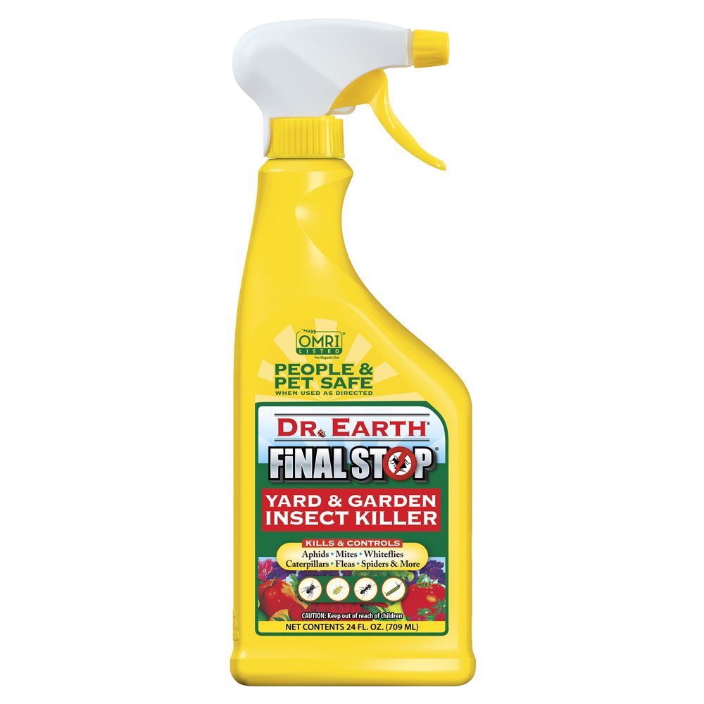 Dr. Earth Organic & Natural Final Stop Yard & Garden Insect Killer, 24
