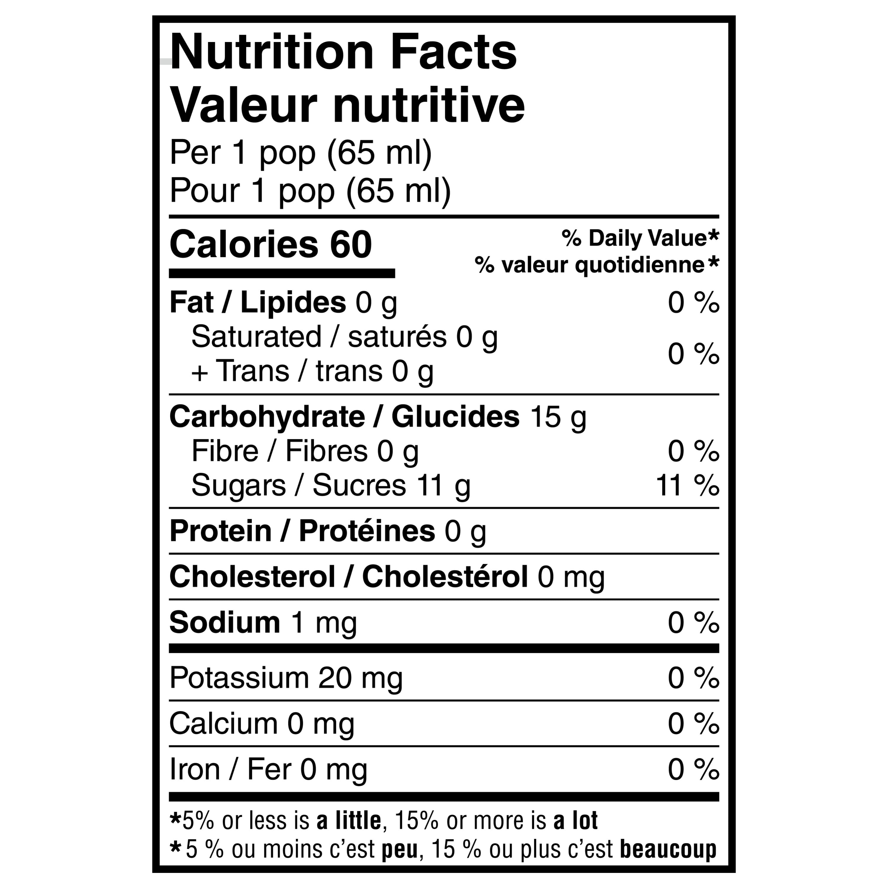 Juicy Pops, Mango Peach and Cherry Flavoured Frozen Ice Pops, Made With Fruit Juice, 60 Calories Per Serving, No Artificial Colours, No Artificial Flavours, Share Pack, 1.3 L
