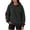 Black,#060, variant on Women Oversized Hoodies Fall Outfits | Gentle Skin Feel, Aesthetic Drop Shoulder, Large Kangaroo Pocket, Seamless Daily Outfit Match,S