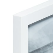 Mainstays – 4x6 Picture Frame – White 2 Photo Hinge Linear Program Tabletop Photo Frame