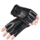 thumbnail image 4 of Guantes de medio dedo de cuero PU para hombres y mujeres, para fitness, pesca al aire libre, guantes tácticos para montar al aire libre, 4 of 6