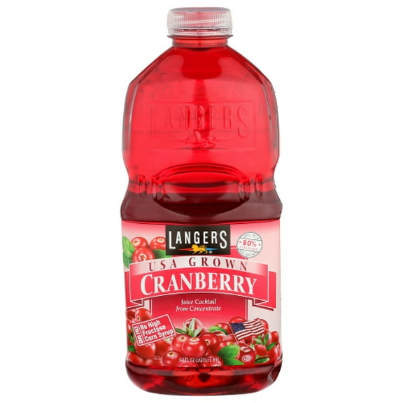 (Pack of 8) Langers Juice Cranberry Cocktail 64 Fo