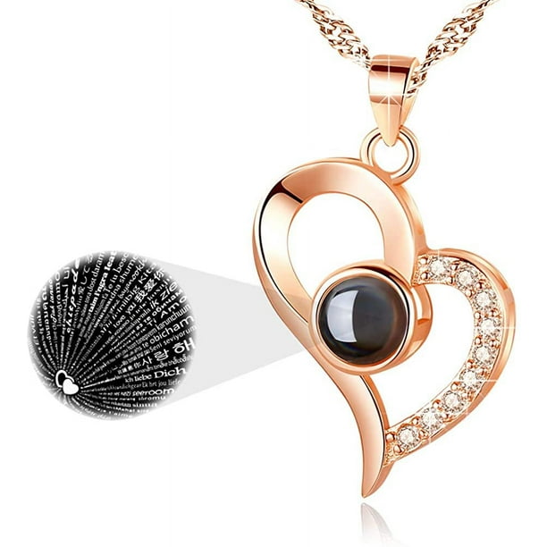 Necklace for girlfriend walmart sale