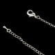 thumbnail image 4 of Brazalete de Cadena de eslabones ajustables Salvador Moda Cadena de plata Cristal violeta, 4 of 10