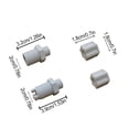 thumbnail image 4 of Soidarity Conjunto de junta de entrada resistente al desgaste de válvula de retención, adaptador de ajuste de entrada ligero, conector de Deportes acuáticos, 4 of 6