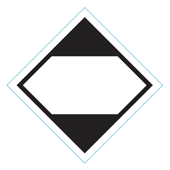 Stranco DOT Label,Ltd Quantities,2-1/2" W,PK500 HMSL-2500-P500