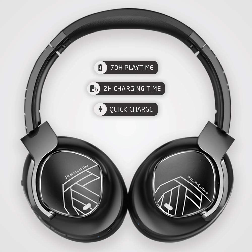 powerlocus active noise cancelling headphones