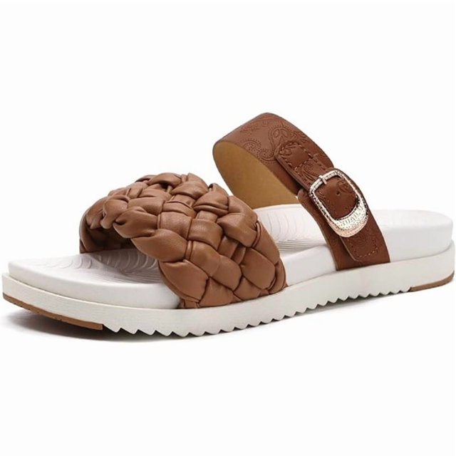 Women's Comfort Breathable Quick-Dry Arch Support Slippers with Double Strap