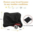thumbnail image 2 of Mobility Scooter Cover, Professional Waterproof Wheelchair Rain Protection, 2 of 5
