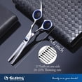 thumbnail image 2 of Kit de tijeras de peluquería canina GLADOG Professional 6 en 1 con funda, 2 of 6