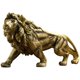 thumbnail image 1 of Injueey Mighty Lion Statue Resin Animal Sculpture for Room Home Bookshelf Dining Decoración del hogar, 1 of 1