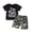 Gray, variant on KPOPLK Toddler Baby Boy Summer Clothes 6 9 12 18 Months 2t 3t 4t Short Sleeve T-Shirt Elastic Waist Shorts Set 2 Piece Outfit Size 5-6 Years,Green