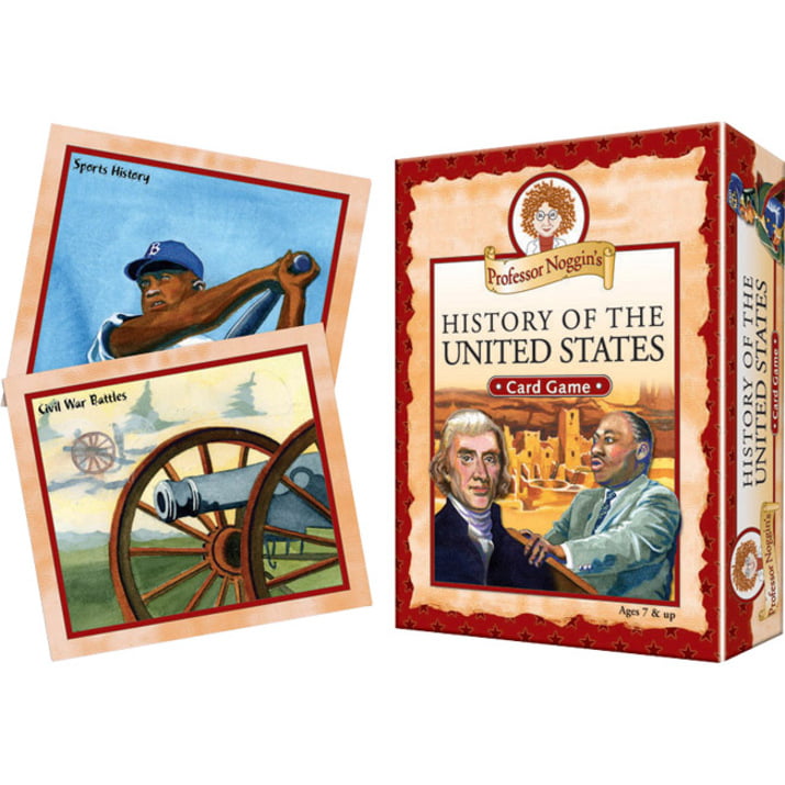 Professor Noggin’s History of The United States Card Game Ages 7 for sale online