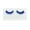 Blue, variant on Colorful Eyelashes Halloween Dramatic Party Mixed Color False  Lashes Eye Extensions Makeup