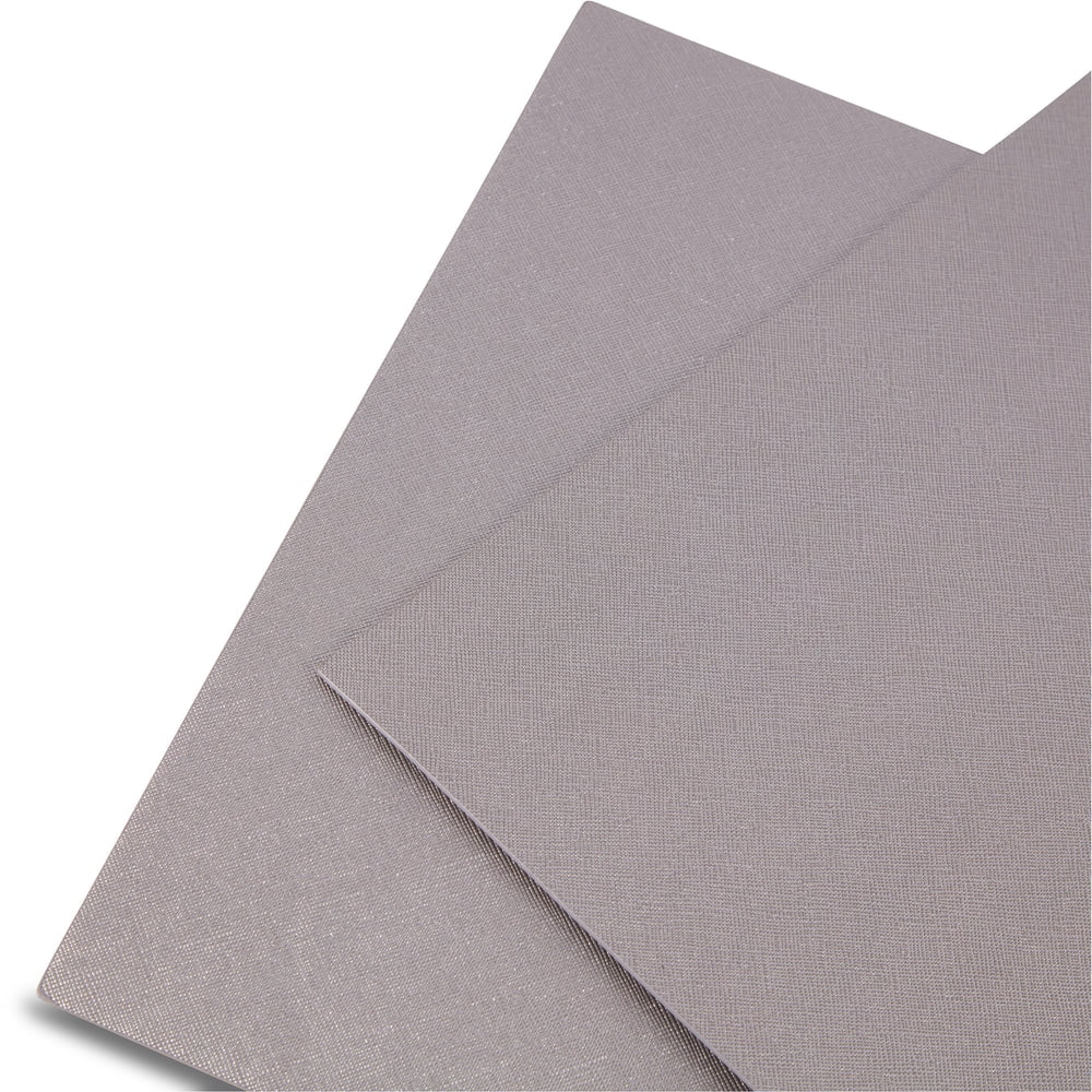 Ala Carte by Dainty Home Manhasset Saffiano Textured Faux Leather Placemats – Set of 4, Reversible, Non-Slip, Washable, Heat & Tear Resistant – 12x18 in Dining Table Mats