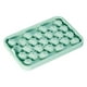thumbnail image 1 of Molde para bolas de hielo para whisky | Molde de silicona con tapa para 25 cubitos grandes | Grado alimenticio, fácil desmoldeo, esferas grandes para whisky, cócteles, bebidas | Caja de hielo, 1 of 2