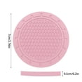 thumbnail image 2 of Almohadilla para taza de coche, 4 Uds. Portavasos antideslizante Universal para coche incrustado en adornos de silicona, alfombrilla para accesorios interiores de coche, 2 of 2