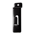 thumbnail image 2 of SSWBasics Black Notch Hook for Slatwall - Pack of 50- Black Notch Hook for Slatwall -, 2 of 4