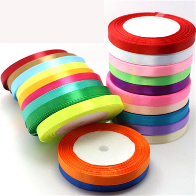 GAXIRE 12Ud Cintas Satinadas Para De Bodas Y Fiestas Con Material Seda
