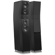 SVS Ultra Evolution Titan, Flagship Reference Tower Speaker, Diamond Coated Tweeter, Quad 6.5 Woofers - Black Oak