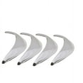thumbnail image 5 of Zyutaosan 4Pcs Chrome Car Wheel Eyebrow Arch Protector Trim Lips Fender Flares Universal, 5 of 5