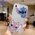 thumbnail image 1 of Funda transparente de Mickey, Minnie Mouse, Daisy, Pato Donald, Stitch para iPhone SE 2022 2020, iPhone 7, 6, 6S, 7, 8 Plus, 1 of 4