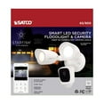 thumbnail image 5 of Satco 65/900 White Dual Head Smart LED Security Floodlight and 1080P HD Camera, 5 of 7