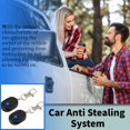 thumbnail image 2 of Sistema antirrobo inmovilizador de alarma de coche universal de 12 V + 2 mandos a distancia, 2 of 5