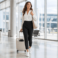 thumbnail image 6 of Feekit Women's Stretch Golf Pants High Waist Ankle Dress Pants Casual Business Travel Work Pants with 4 Pockets, 6 of 8