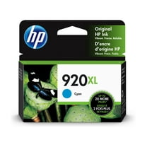 HP 920XL High Yield Cyan Original Ink Cartridge, ~700 pages, CD972AN#140