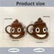 thumbnail image 2 of Taza de café Poop Emoji Taza de cerámica con forma de caca marrón Tazas grandes lindas y divertidas, 2 of 6