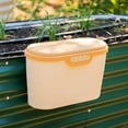 thumbnail image 3 of Vego Garden Tool Box Hangs Conveniently from Your Vego Garden Beds Daffodil Yellow, 3 of 5