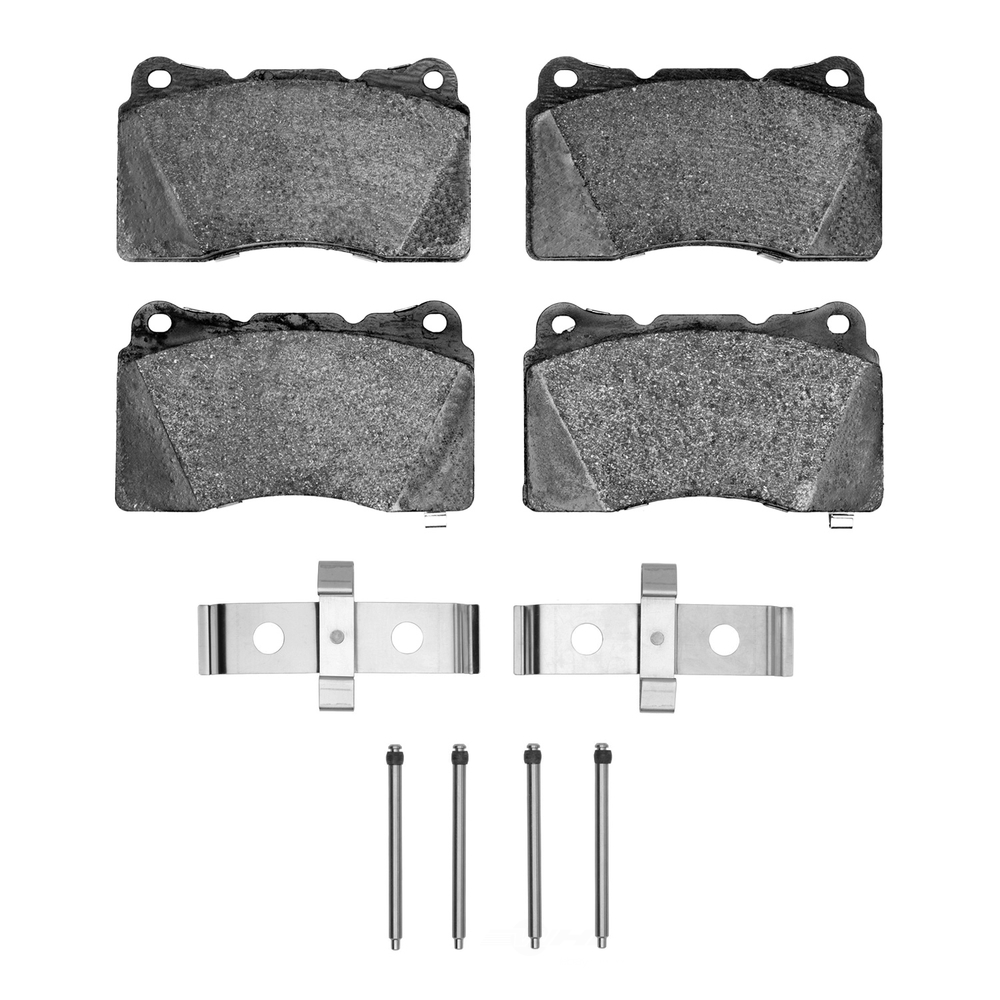 Dynamic Friction Company 1115-1001-07 DFC Active Performance Pads and Hardware Kit