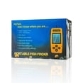 thumbnail image 2 of Portable Sonar Fish Finder With 45-degree Sonar Coverage, Depth Sounder, Alarm Sensor For Fishing In Lakes And Seas, 2 of 7