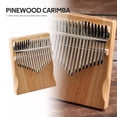 thumbnail image 3 of Thumb de Portátil de 17 Teclas para Y Adultos - De Madera Sunnimix piano de pulgar kalimba, 3 of 8
