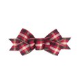 thumbnail image 2 of FEOLGEHLY 4 Pieces Christmas Burlap Plaid Bow Christmas Buffalo Gingham Craft Bows Xmas Tree Decorative Wreath Decor for Crafts Xmas Party Birthday Decor, 2 of 6