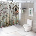 thumbnail image 7 of Orinice Bird Shower Curtain Spring Vintage Shower Curtain for Bathroom Flower Rustic Waterproof Fabric Bathroom Cutain Decor with 12 Hooks  36x72, 7 of 7