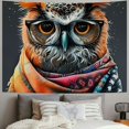 thumbnail image 2 of Orinice Owl Tapestry Wall Hanging Unique Style Graphic Tapestries Home Wall Decor Art for Living Room Bedroom Apartment Farmhouse Dorm 40x60inch, 2 of 6