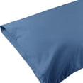 thumbnail image 2 of REGALWOVEN Cotton Pillowcases Queen Size Pillow Covers Set of 2 with Envelope Closure, Queen Dark Blue, 2 of 6