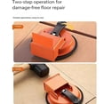 thumbnail image 3 of Floor Gap Fixer Tool, Heavy-Duty Laminate Flooring Tools for Wood and Vinyl Planks, Carbon Steel Floor Suction Cup Tool with Rubber Pad, Adjustable Height Setter Close Unsightly Seams, 3 of 9