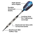 thumbnail image 2 of Viper Astro 80% Tungsten Professional Soft Tip Dart Set, Black, 18 Grams, 2 of 6
