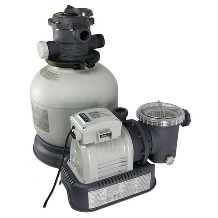 Intex Krystal Clear 2800 Gph Above Ground Pool Sand Filter Pump Intex Krystal Clear 2800 Gph Above Ground Pool Sand Filter Pump 28647eg