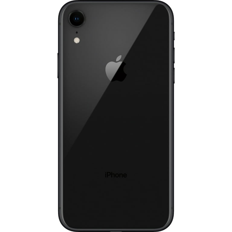 Apple iPhone XR 64GB Fully Unlocked (Verizon + Sprint + GSM Unlocked) -  Black (Poor Cosmetics, Fully Functional)