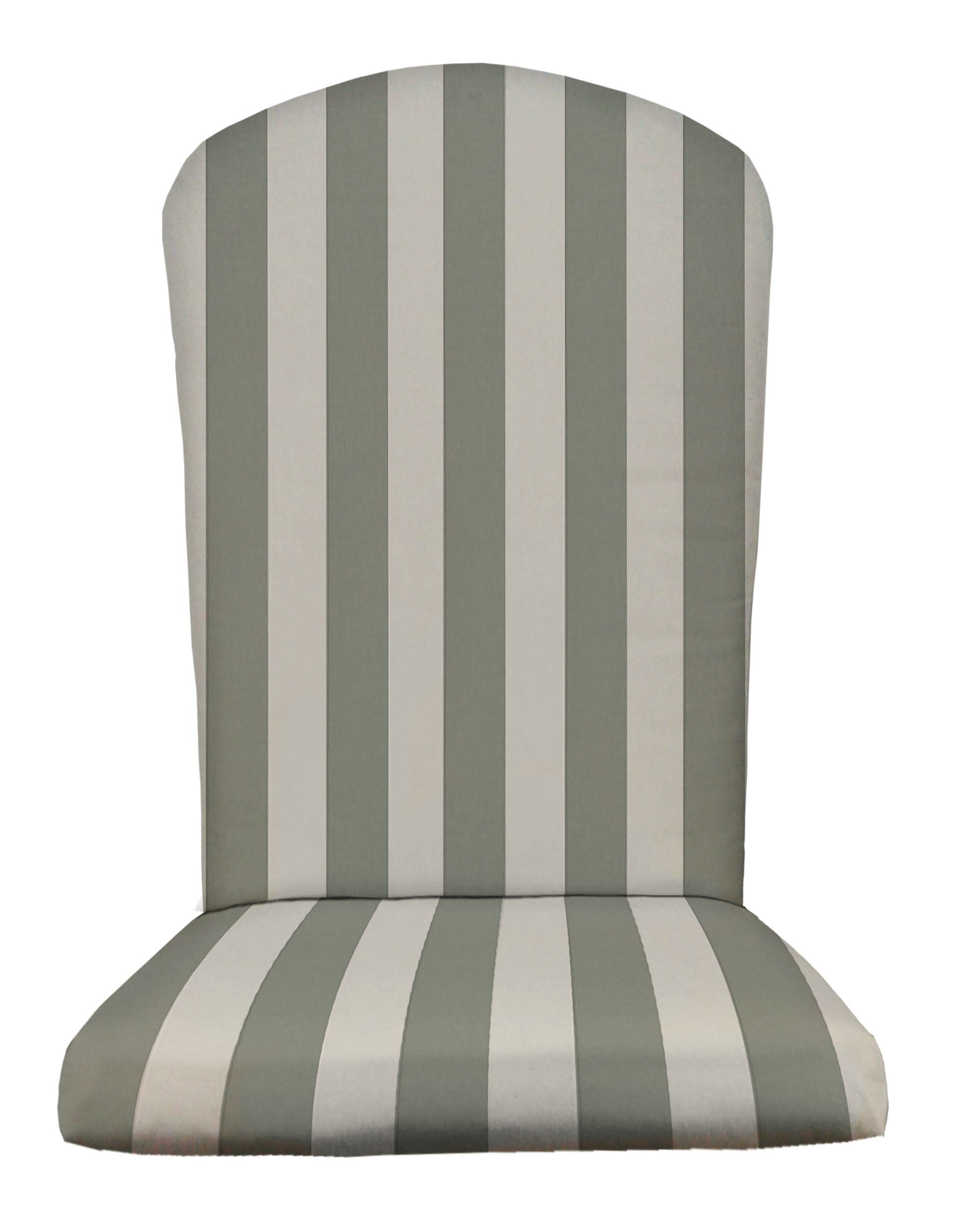 Light Grey Gray Outdoor Adirondack Cushion Patio Seasonal Replacement Pad for Adirondack Chair 