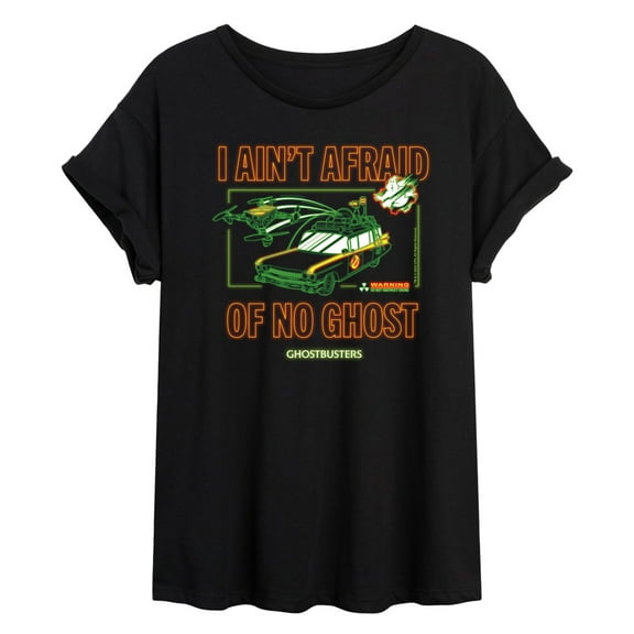 Ghostbusters 2 - Frozen Empire -I Aint Afraid Ecto 1 - Women's Oversized T-Shirt