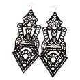 thumbnail image 1 of Pendientes Punk Acrílicos Yuyangstore Negro para Mujer, 1 of 8