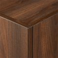 thumbnail image 5 of Table Basse de Rangement en Verre Talia 40" - Noyer Noir, 5 of 5
