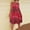 A0150-Red, variant on QUINDOS Dresses for Women 2025 Sundress Short Sleeve Crew Neck Casual Plus Size Dresses Summer Tank Print Beach Mini Short Womens Dresses